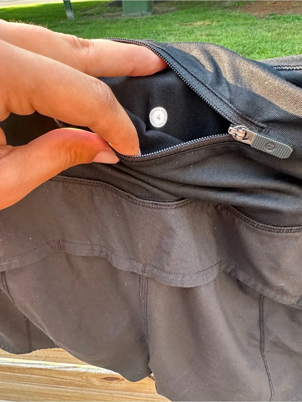 lululemon athletica Black Athletic Running Shorts